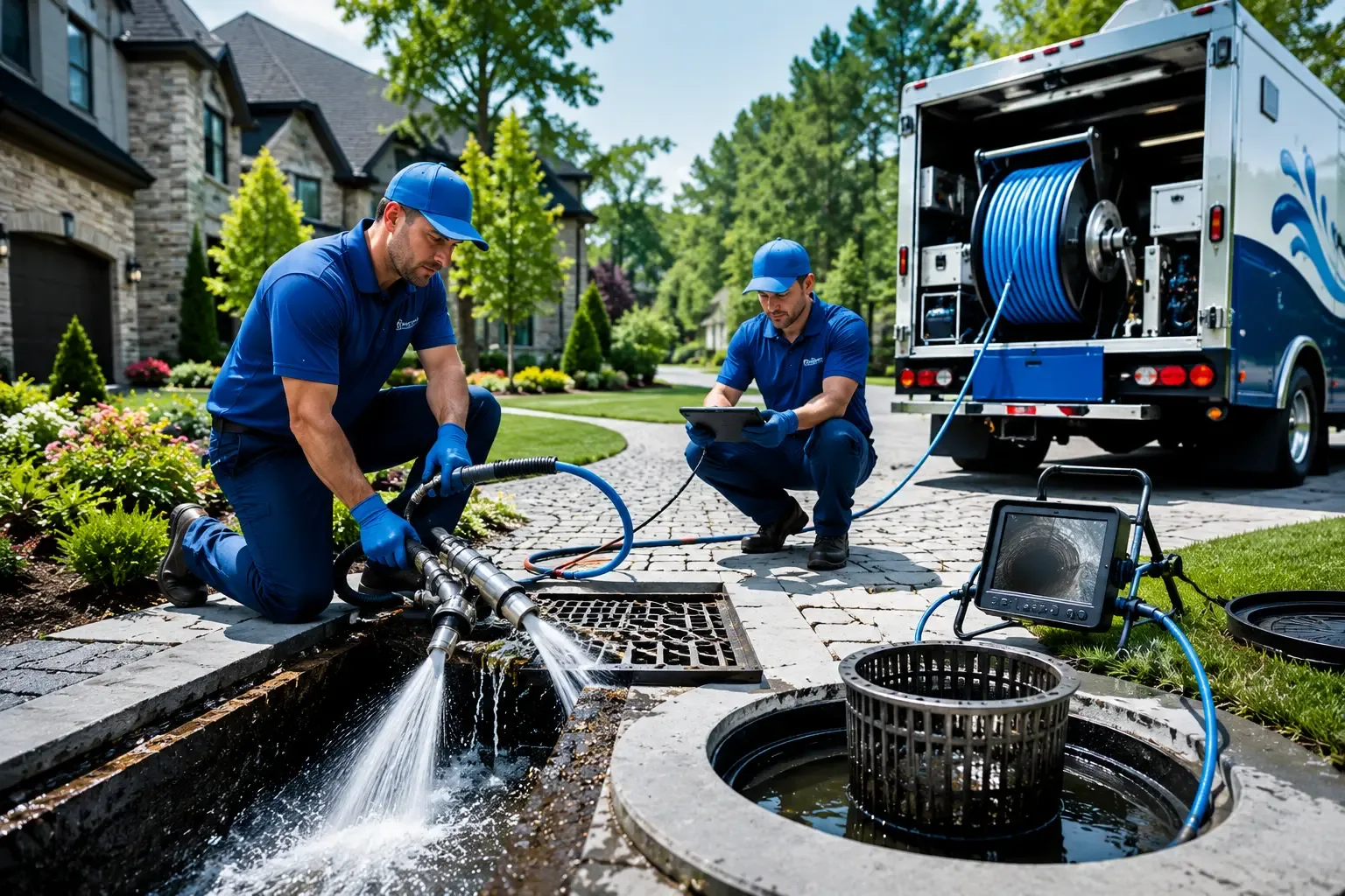 Local outdoor drain cleaning professionals in Francisco, IN